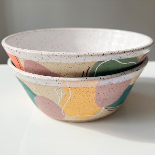 Abstract Bowl | Cabin Fever Clay