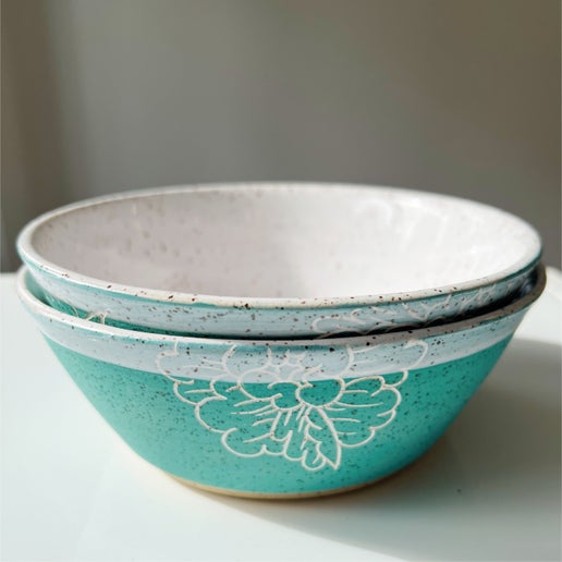 Floral Bowl | Cabin Fever Clay