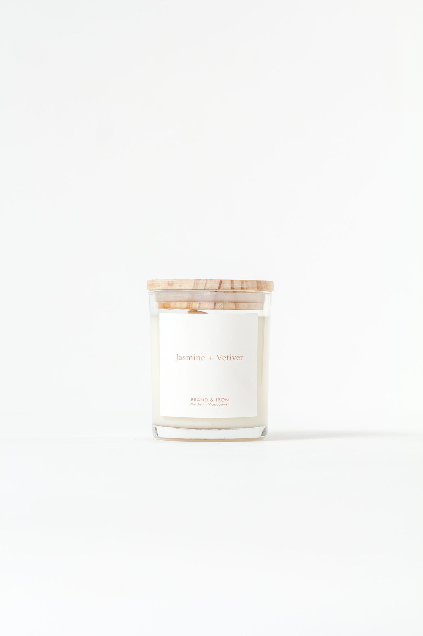 Jasmine + Vetiver Candle | Brand and Iron