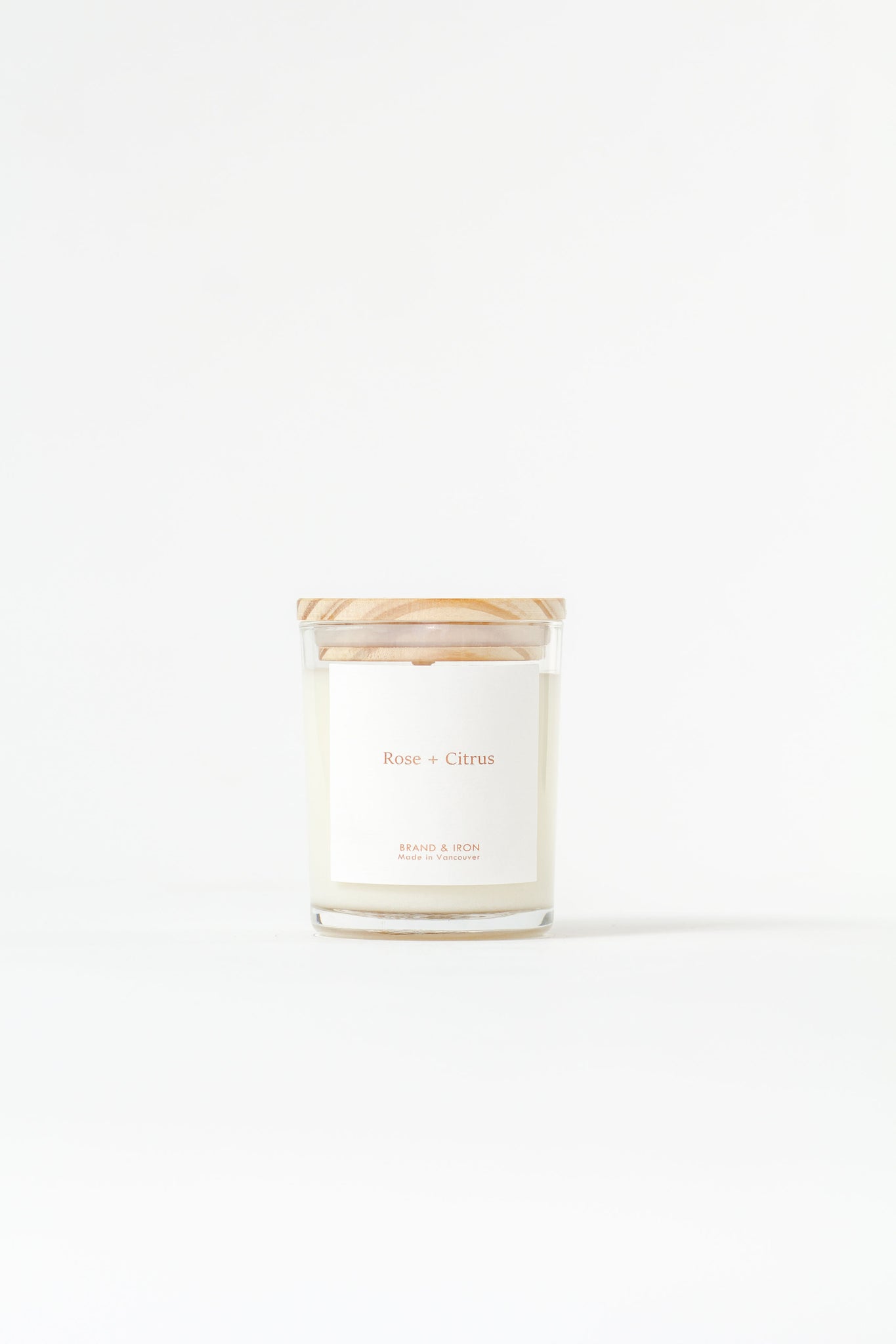 Rose + Citrus Candle | Brand and Iron