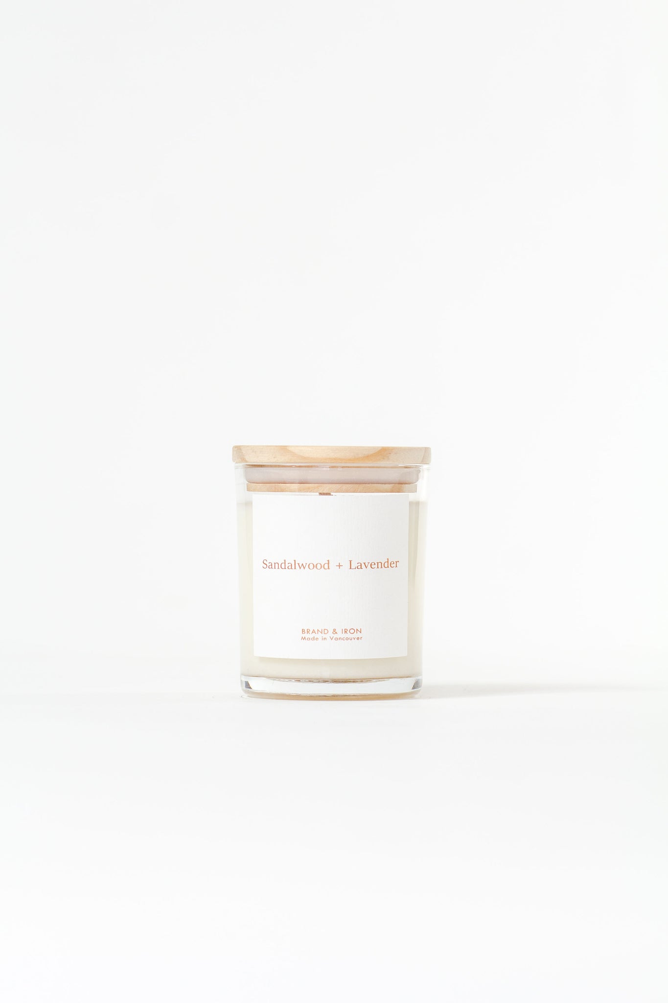 Sandalwood + Lavender Candle | Brand and Iron